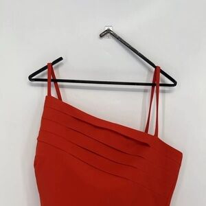 Lavish Alice Red Midi Dress